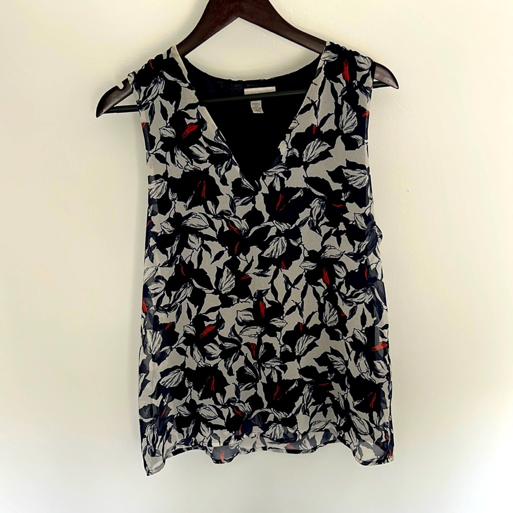 Halogen floral top